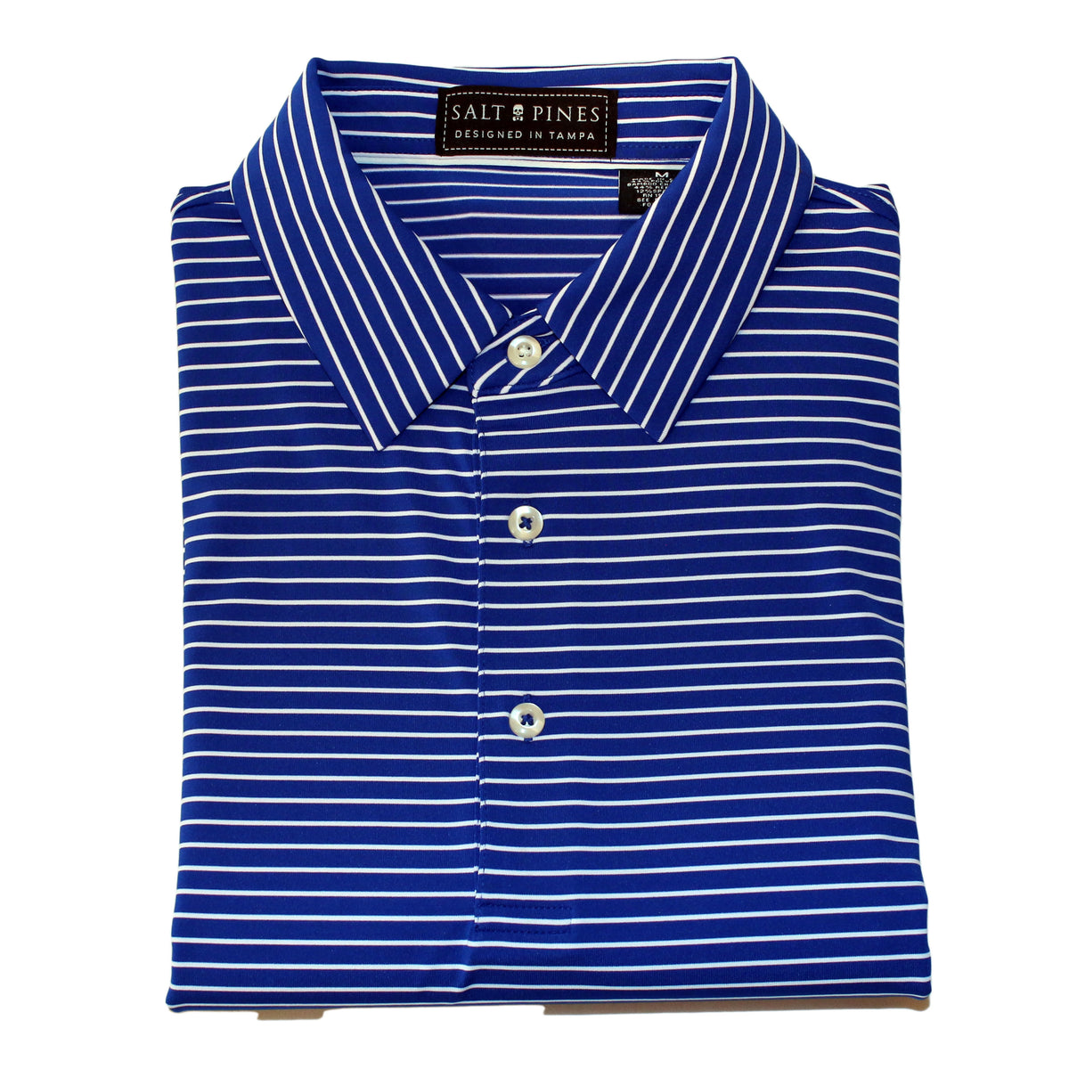 Striped PiraTec Performance Polo