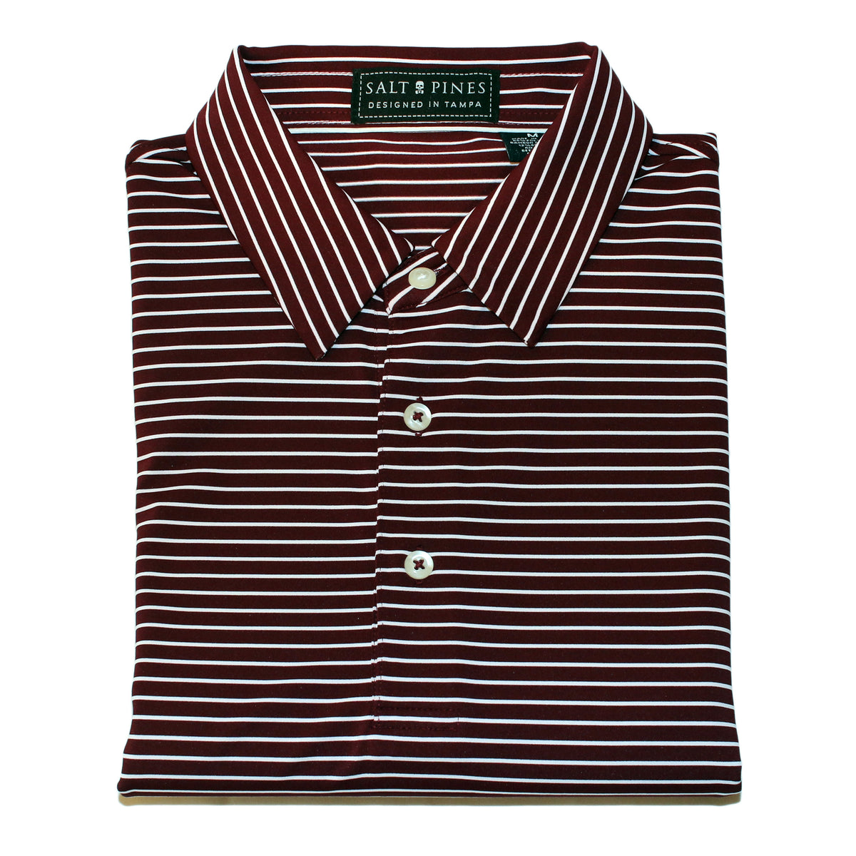 Striped PiraTec Performance Polo