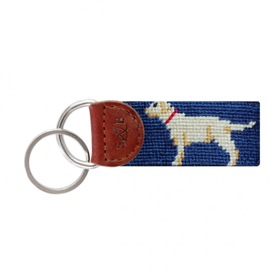 Yellow Lab Key Fob